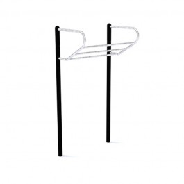 Barres de traction pour parcours sportif urbain