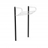 Barres de traction pour parcours sportif urbain