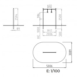 dimensions du module pour parcours sportifs anneaux