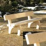 Banc béton extérieur 180 cm