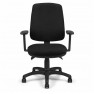 Fauteuil de bureau professionnel avec accoudoirs sur roulettes