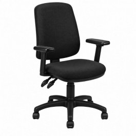 Fauteuil de bureau professionnel avec accoudoirs sur roulettes
