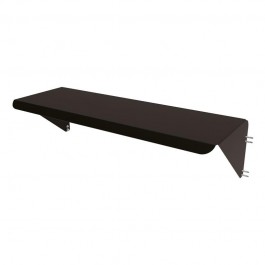 Banquette assis debout en acier noir
