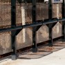 Banc d'attente pour arrêt de bus