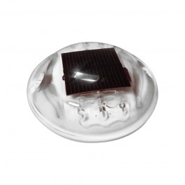 Balise de guidage solaire coloris blanc