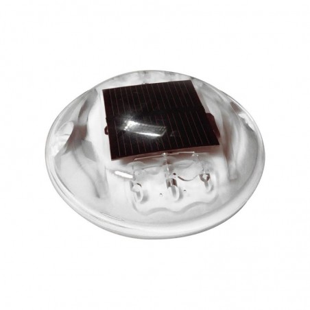 Balise de guidage solaire coloris blanc