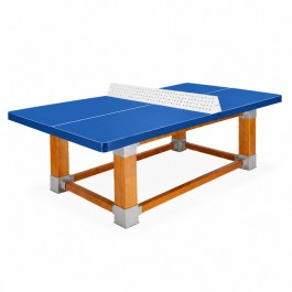 Table de ping-pong Natura bleu outre mer