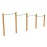 Barres de gymnastique enfant pour parcours sportif