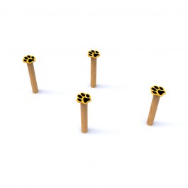 Plots saute-mouton pour parcours obstacle enfant
