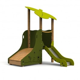 Toboggan feuille - Jeu plein air enfant 1 à 3 ans
