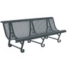 Banc GABIN 2 pieds métal