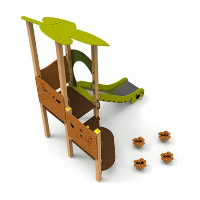 Toboggan aire de jeux pour enfants de 1 à 6 ans