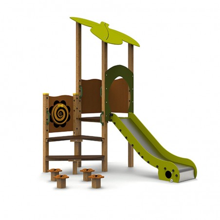 Toboggan aire de jeux pour enfants de 1 à 6 ans