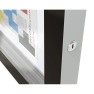 Vitrine sur poteau épaisseur 54 mm EDGE PROCITY