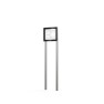 Vitrine sur poteau EDGE PROCITY 2 feuilles A4