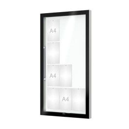 Vitrine épaisseur 80 mm EDGE PROCITY pour 12 feuilles A4