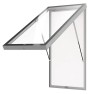 Vitrine sur poteaux épaisseur 80 mm EDGE PROCITY
