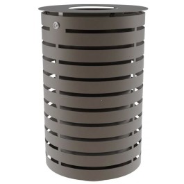 Corbeille ronde en métal COLLEDARA 65l.