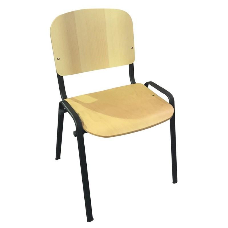 Chaise ISO en multiplis de bois