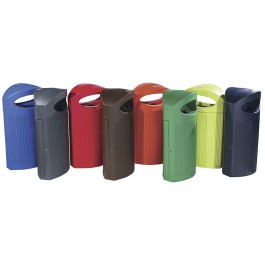 Corbeille ovale 100 % recyclable TERRAMO