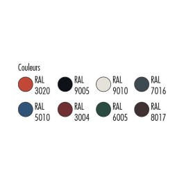 Appui cycles en acier forme "S" MANTET