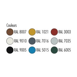 Combi multisport en acier et panneau polyester PRATIKSPORT 3en1