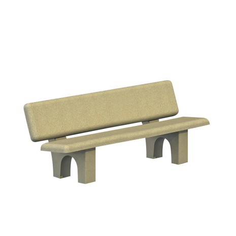 Banc ELIANE 175cm en béton armé