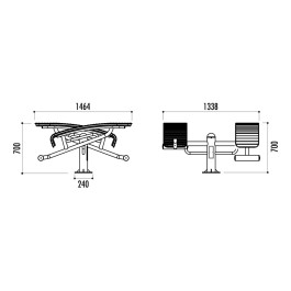Appareil fitness Banc Abdos NICOLAS