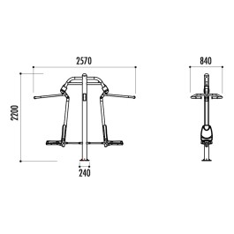 Appareil fitness ascenceur SENSSAS