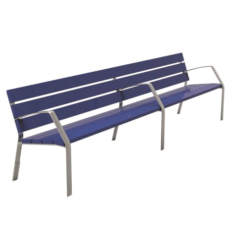 Banc GALERAN 300cm en aluminium