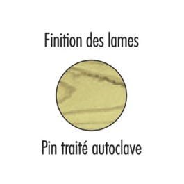Corbeille ronde en bois BISANTI