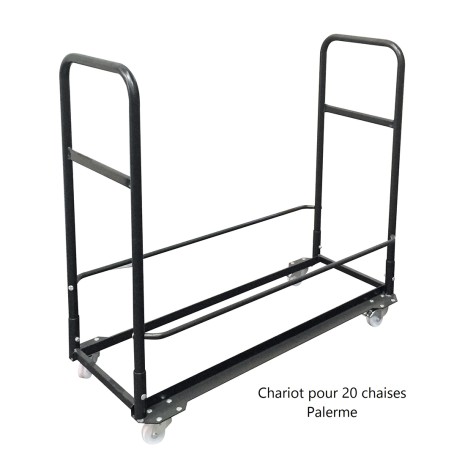 Chariot simple pour chaises pliantes