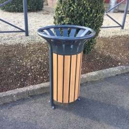 Corbeille ronde en compact MAYOTTE  40 l