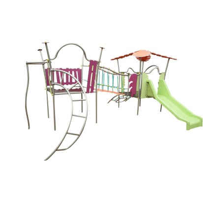 Structure jeux extérieurs SAVANA SAJOU INOX
