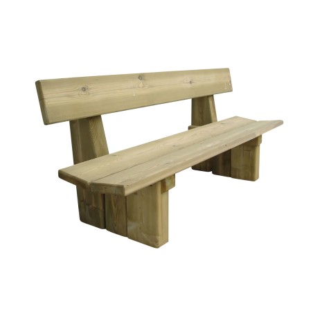 Banc EN FORME 180cm en bois