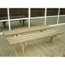 Banquette double VIEUX PORT 200cm en bois