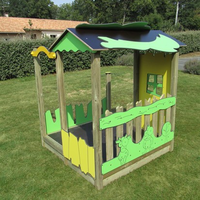 Cabane pour aire de jeux MISSISSIPPI