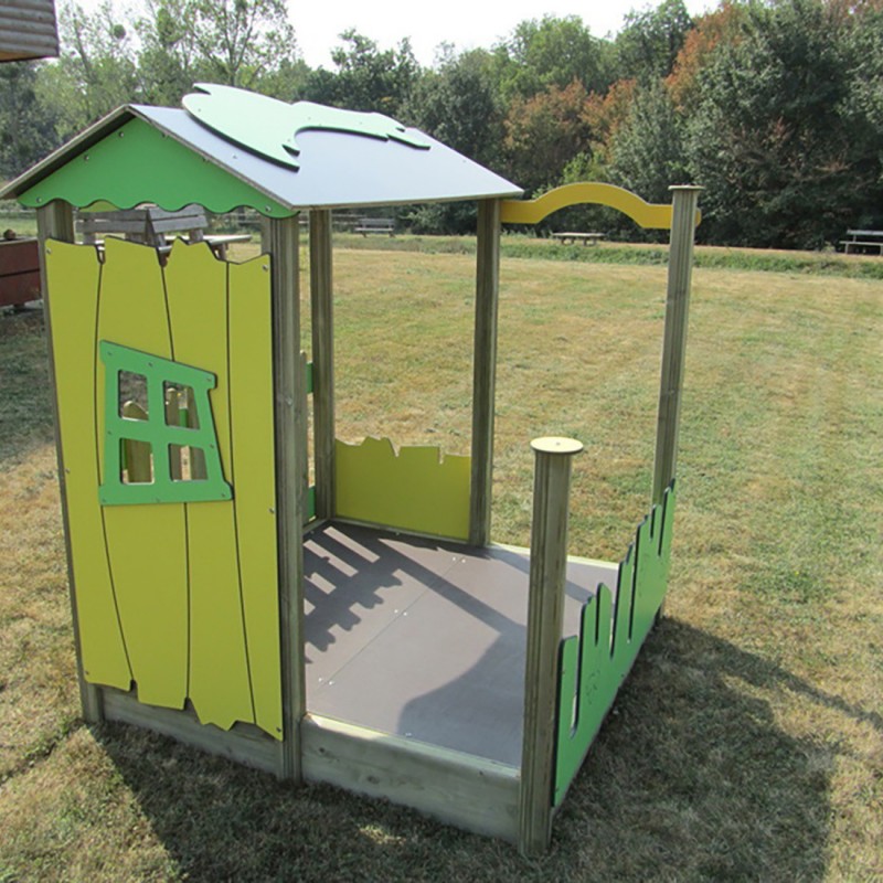 Cabane de jeu en bois Mississippi, cabane de jeu en bois pour