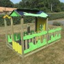 Cabane en bois avec terrasse MISSISSIPPI