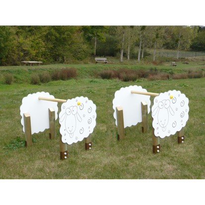 Jeu pour enfant haie SAUTE MOUTON