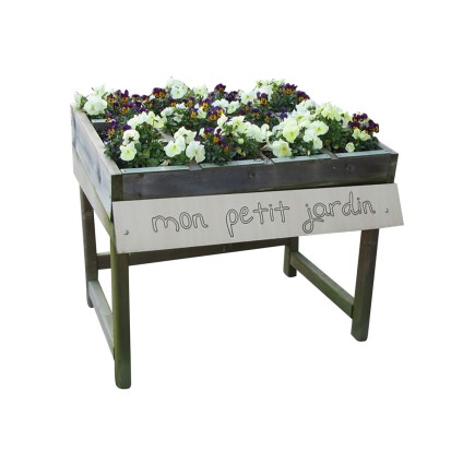 Mini jardin potager en bois
