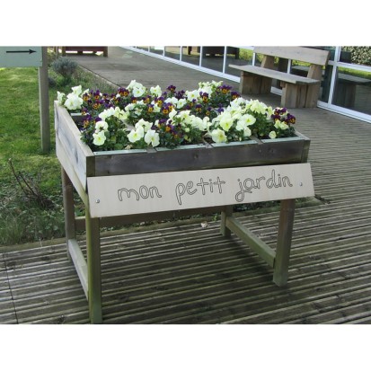 Mini jardin potager en bois