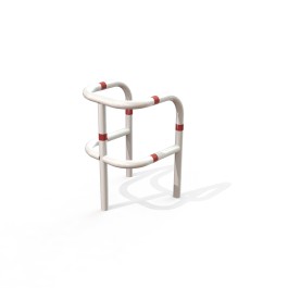 Étrier de sécurité industrie renforcé en acier - 3 pieds