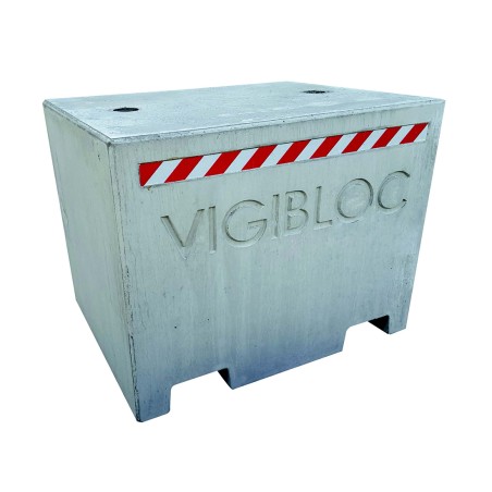 Borne vigipirate en béton VIGIBLOC