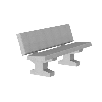 Banc DENVER 175cm en béton