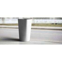 Corbeille carrée en béton EGIO 100l.