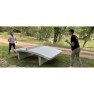 Table de Teqball en béton