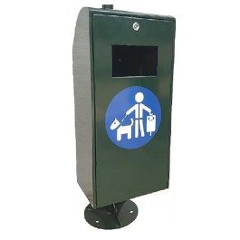 Corbeille HYGIE ALUMINIUM bac intérieur 30 L