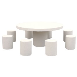 Table de pique-nique enfants en béton BAMBINI