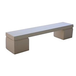 Banquette MERISIER 200 cm en béton